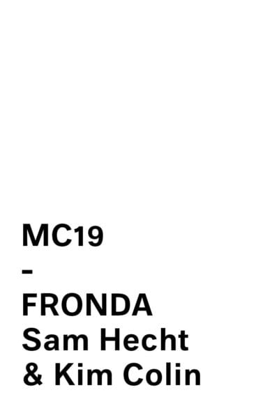 MC19 - Fronda by SAM HECHT & KIM COLIN for Mattiazzi